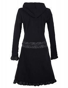 Пальто Elf Vishes из флиса с капюшоном и рюшами synthetic.ua - Фото 1