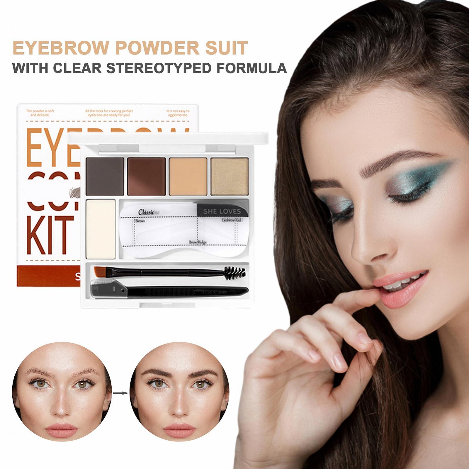 Палітра Eyebrow Powder Non-Colouring Wild Brow, фото №3