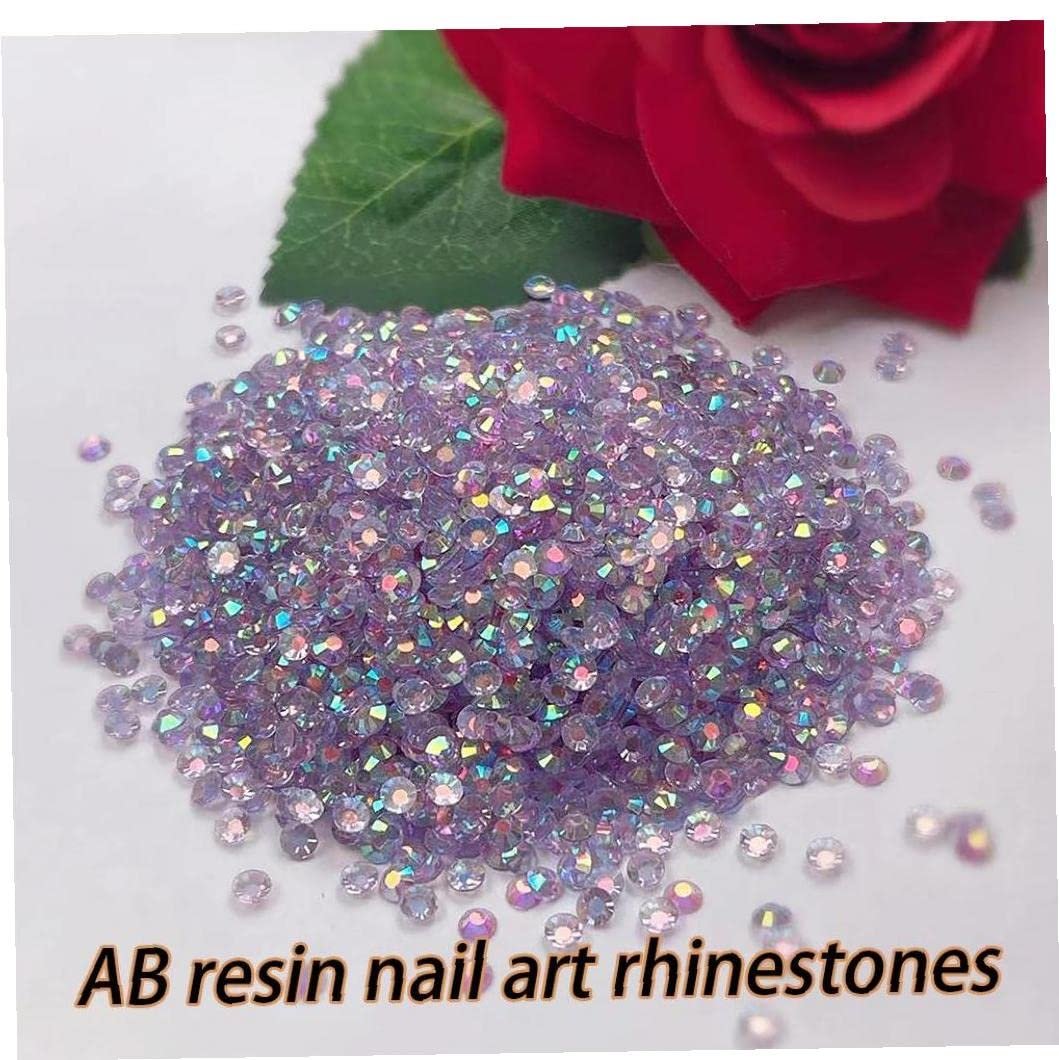 Стрази для нігтів 2-5 мм, 2000 шт., фото №6