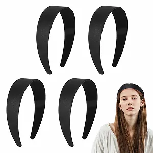 Обруч Набор из 4 штук 4 см Черный - Фото 1