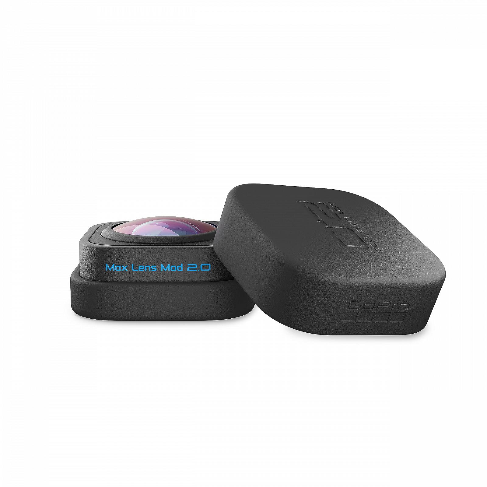 Аксесуар GoPro Max Lens Mod 2.0 (HERO12 Black) та Зарядний пристрій з двома батареями Enduro (HERO11 Black/HERO10 Black/HERO9 Black), фото №4