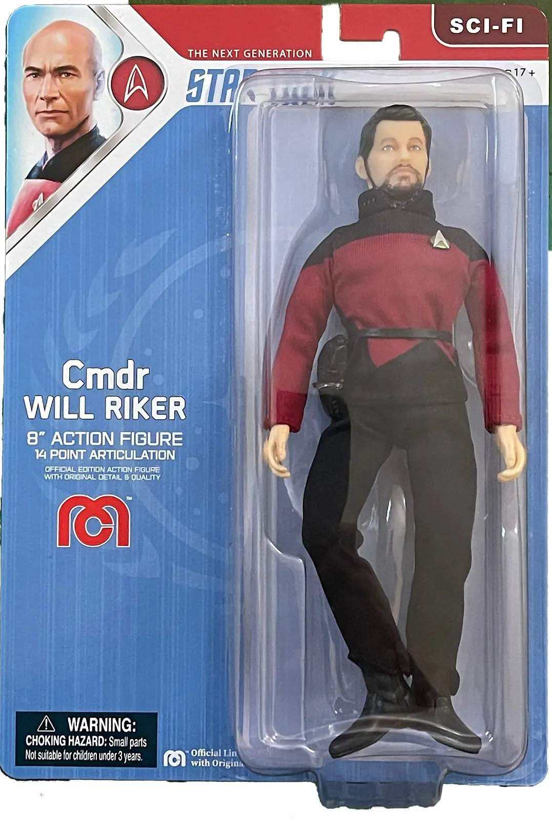 Фігурка Star Trek TNG Cmdr Will Riker 20 см, фото №1