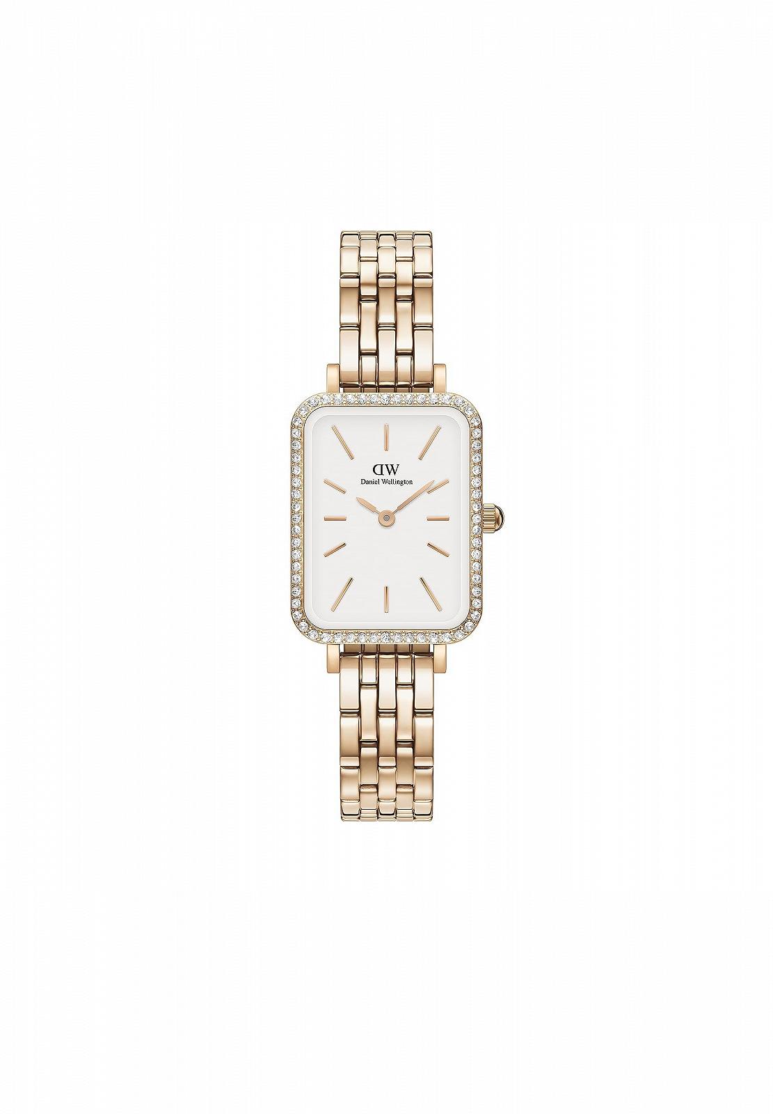 Часы Daniel Wellington Quadro Rose Gold, Rose Gold, размер One Size, фото №1
