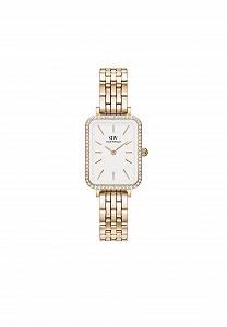 Часы Daniel Wellington Quadro Rose Gold, Rose Gold, размер One Size - Фото 1