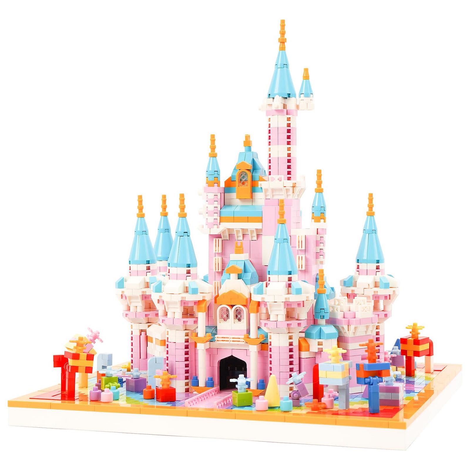 Набор LULUFUN Castle Building Blocks Castle Rainbow, фото №1