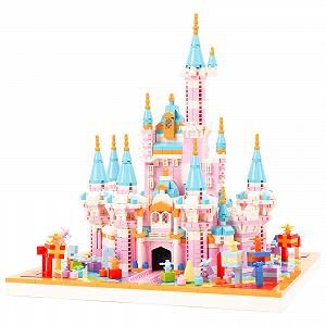 Набор LULUFUN Castle Building Blocks Castle Rainbow - Фото 1