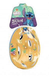 Дитячий шолом Mondo Toys Stitch, регульований, 52-56 см, жовтий, світло-блакитний, M synthetic.ua - Фото 1