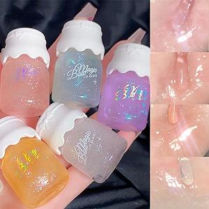 Набор Shimmer Lip Gloss 5 штук бесцветный - Фото 1