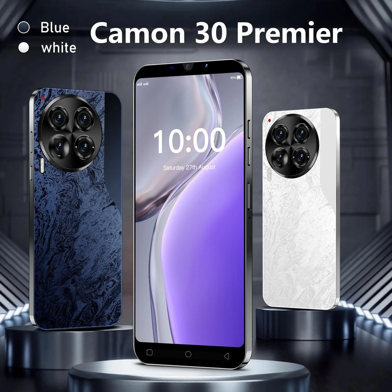 Мобільний телефон Camon Camon 30 Premier 5.0" 16GB Dual SIM Face ID WiFi Silvery, фото №4