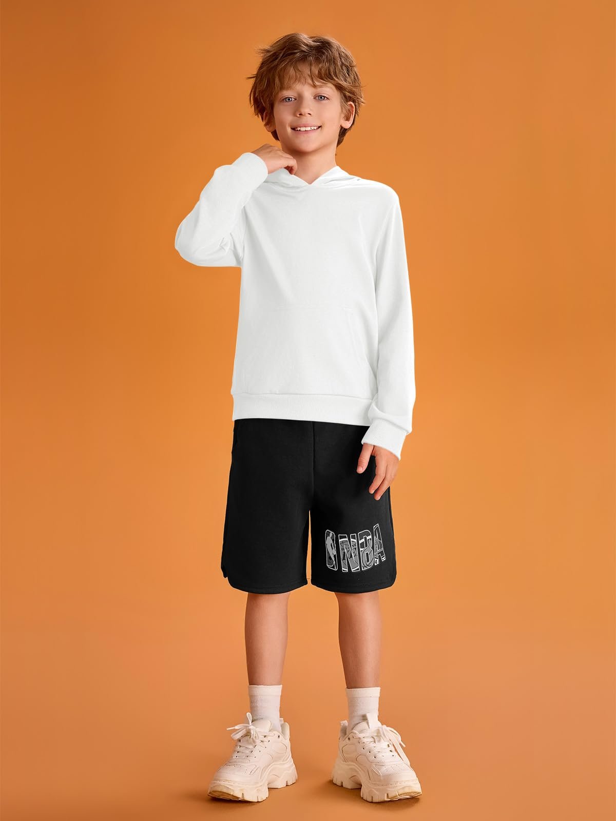 Худі Haloumoning для хлопчиків, з довгими рукавами, модна толстовка, фото №4