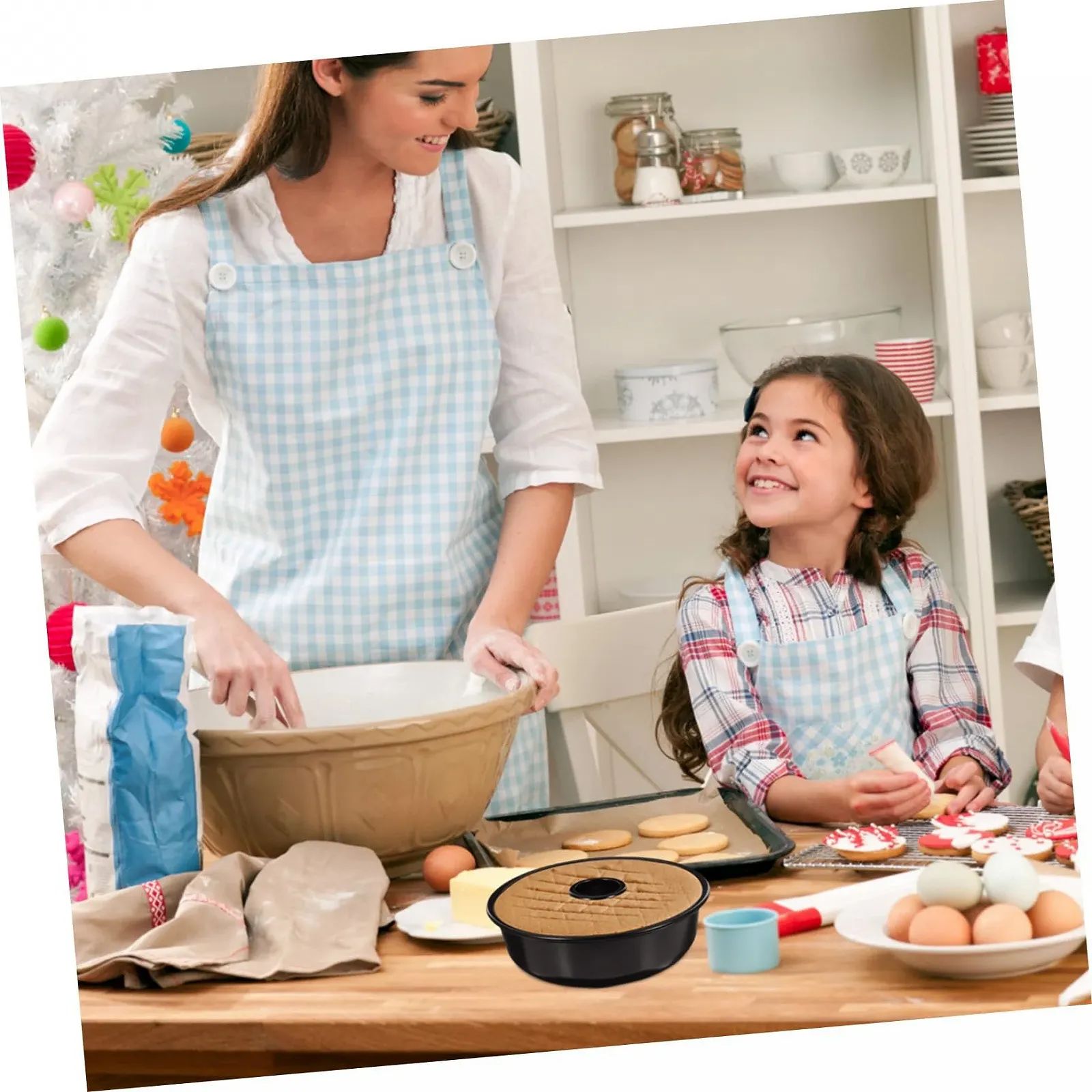 Форма для пончиков NOLITOY 20 см антипригарная алюминиевая круглая, фото №7