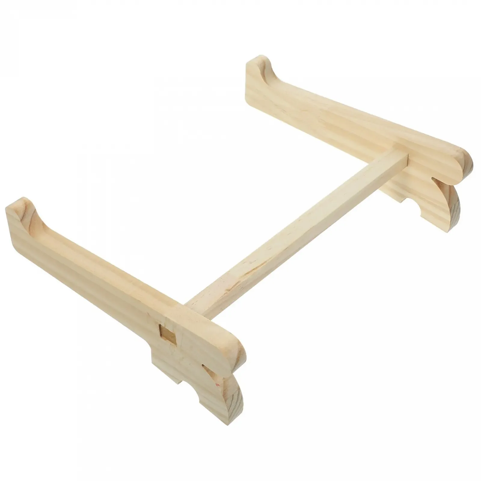 Підставка для ноутбука Дерев'яна Ергономічна Для офісу, дому та конференц-залів Покращує поставу та охолодження, фото №1