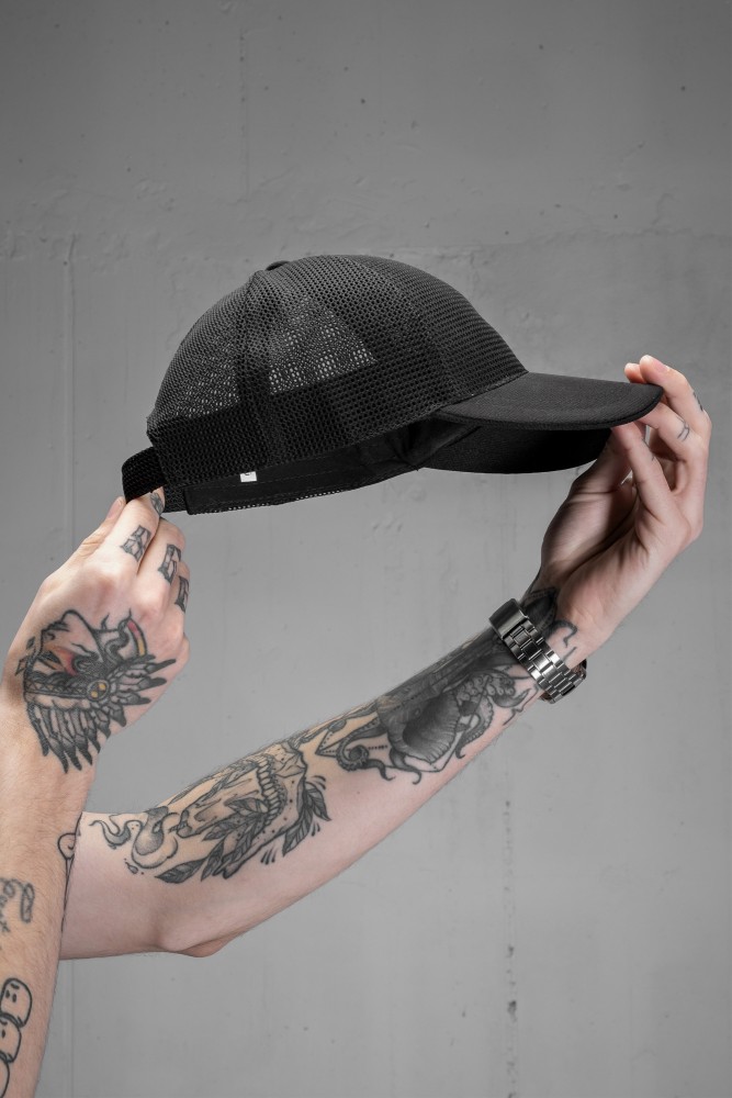 Бейсболка without air black, фото №4