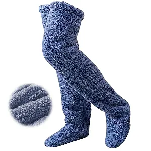 Плюшеві гольфи, Пухнасті, Жіночі - Фото 1