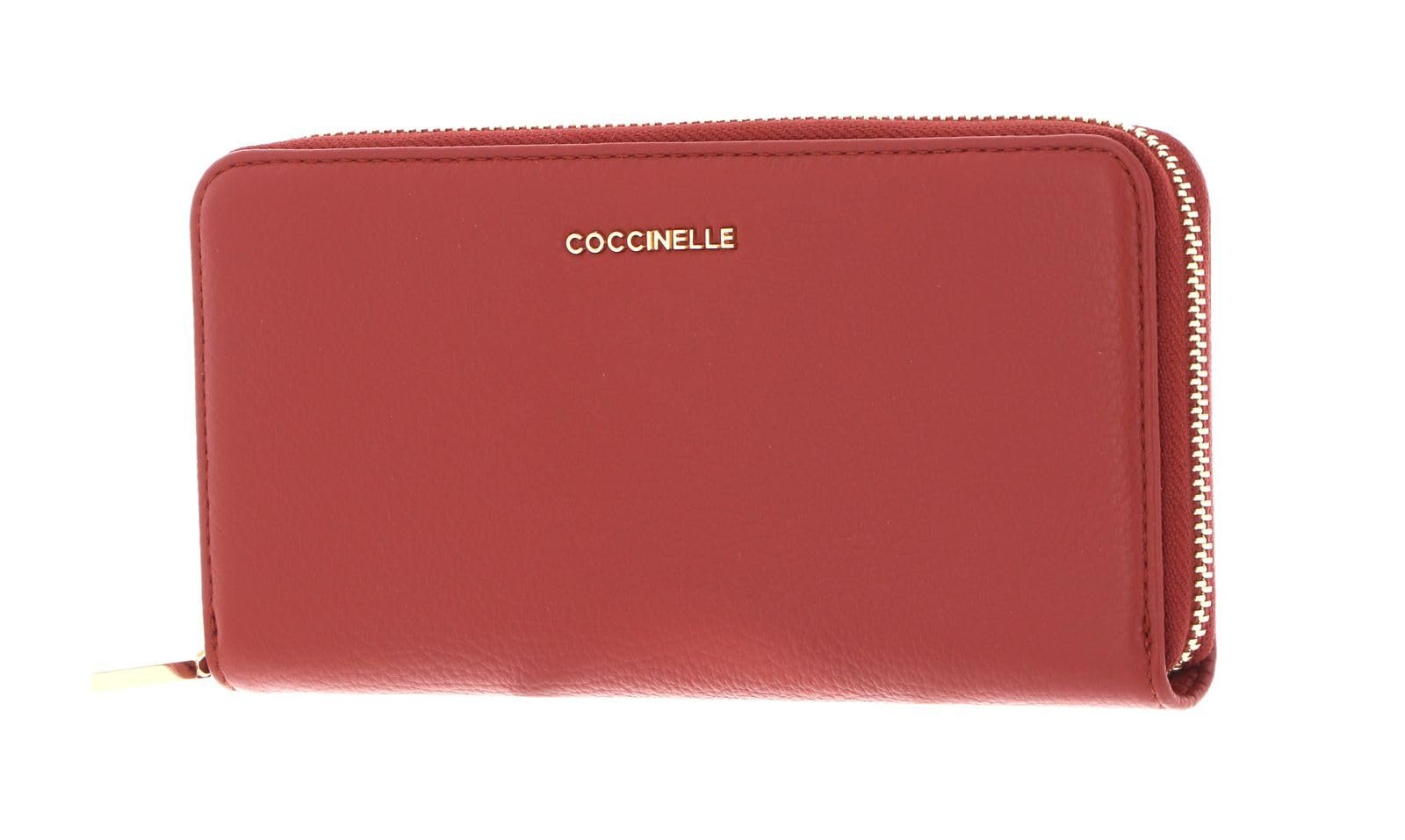 Кошелек Coccinelle Metallic Soft Zip Around Acero, Acero, фото №1