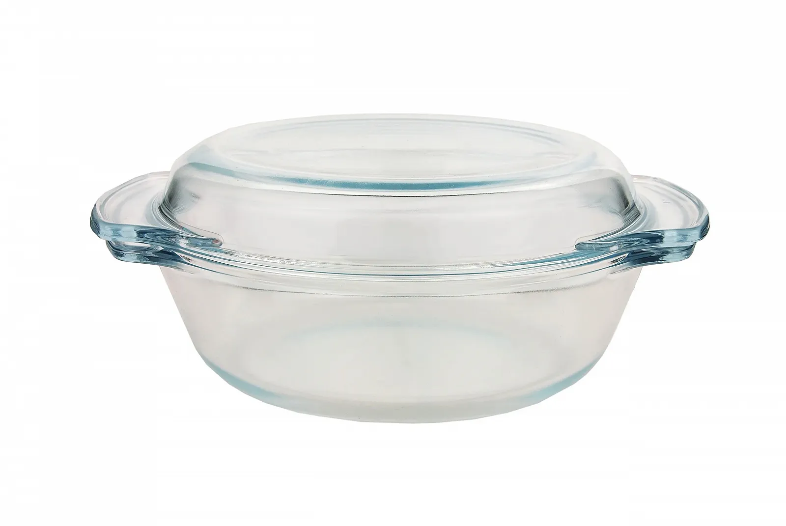 Форма для запекания стеклянная Van Well Premium 2.4 л с крышкой круглая 23 см, фото №2 Форма для запекания стеклянная Van Well Premium 2.4 л с крышкой круглая 23 см, фото №2