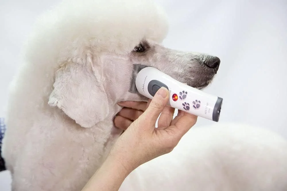 Бездротова машинка для стрижки тварин KERBL GT405 Чорний-білий, фото №3 Бездротова машинка для стрижки тварин KERBL GT405 Чорний-білий, фото №3