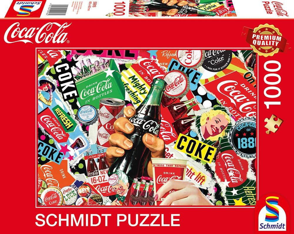 Пазл Schmidt Spiele 59916 Coca Cola Is It 1000 элементов, фото №4