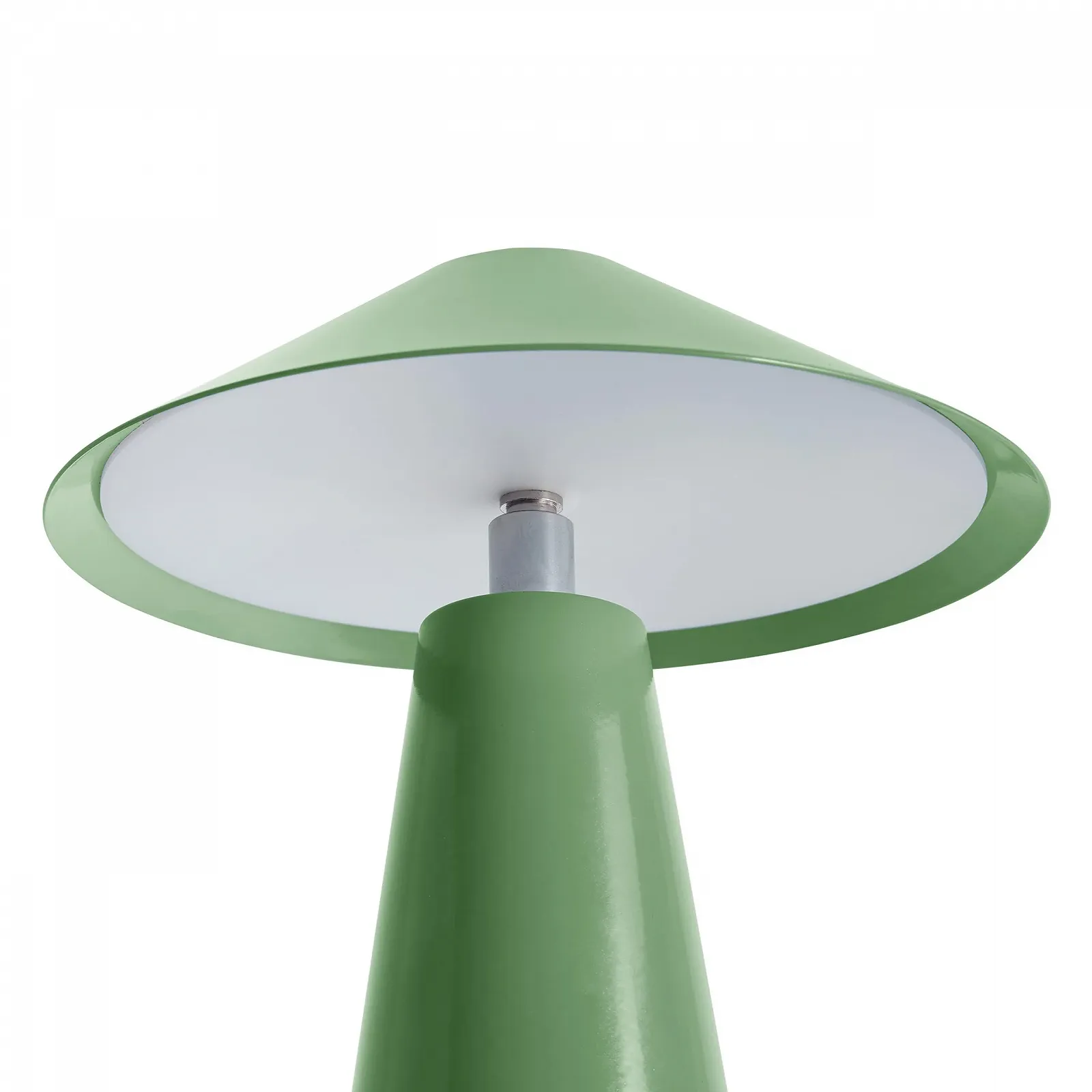 Настільна лампа Beliani Apayao LED Металева Зелена з функцією димування Акумуляторна Бездротова, фото №6