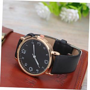 Часы кварцевые PartyKindom Женские Ремешок из искусственной кожи synthetic.ua - Фото 1