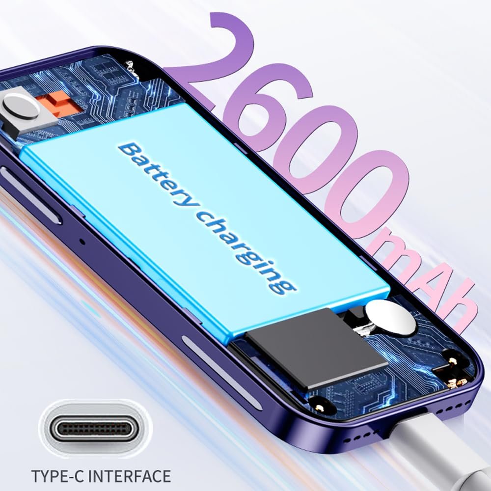 Міні-смартфон 4G Dual Sim Quad Core 2GB/16GB Рожевий, фото №6