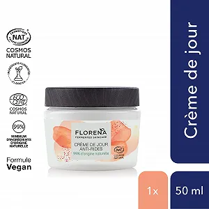 Денний крем FLORENA Anti-Wrinkle з гіалуроновою кислотою, жимолостю та ферментованою оливковою олією 50 мл ціна на synthetic.ua - Фото 1 Денний крем FLORENA Anti-Wrinkle з гіалуроновою кислотою, жимолостю та ферментованою оливковою олією 50 мл synthetic.ua - Фото 1