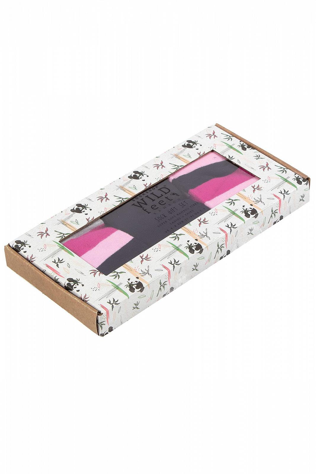 Шкарпетки SockShop Bamboo Набір Wildfeet пакунок з 3 пар, фото №3