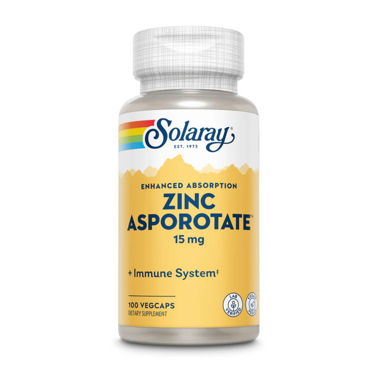 Zinc Asporotate 15mg 100 vcaps, фото №1 Zinc Asporotate 15mg 100 vcaps, фото №1