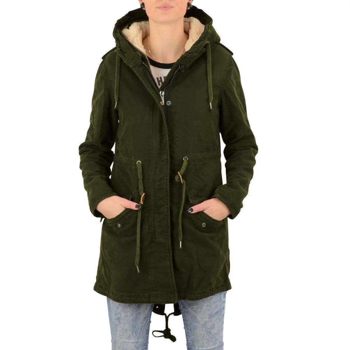 Жіноча зимова парка Jet Lag FW 120 з капюшоном, фото №2 Жіноча зимова парка Jet Lag FW 120 з капюшоном, фото №2