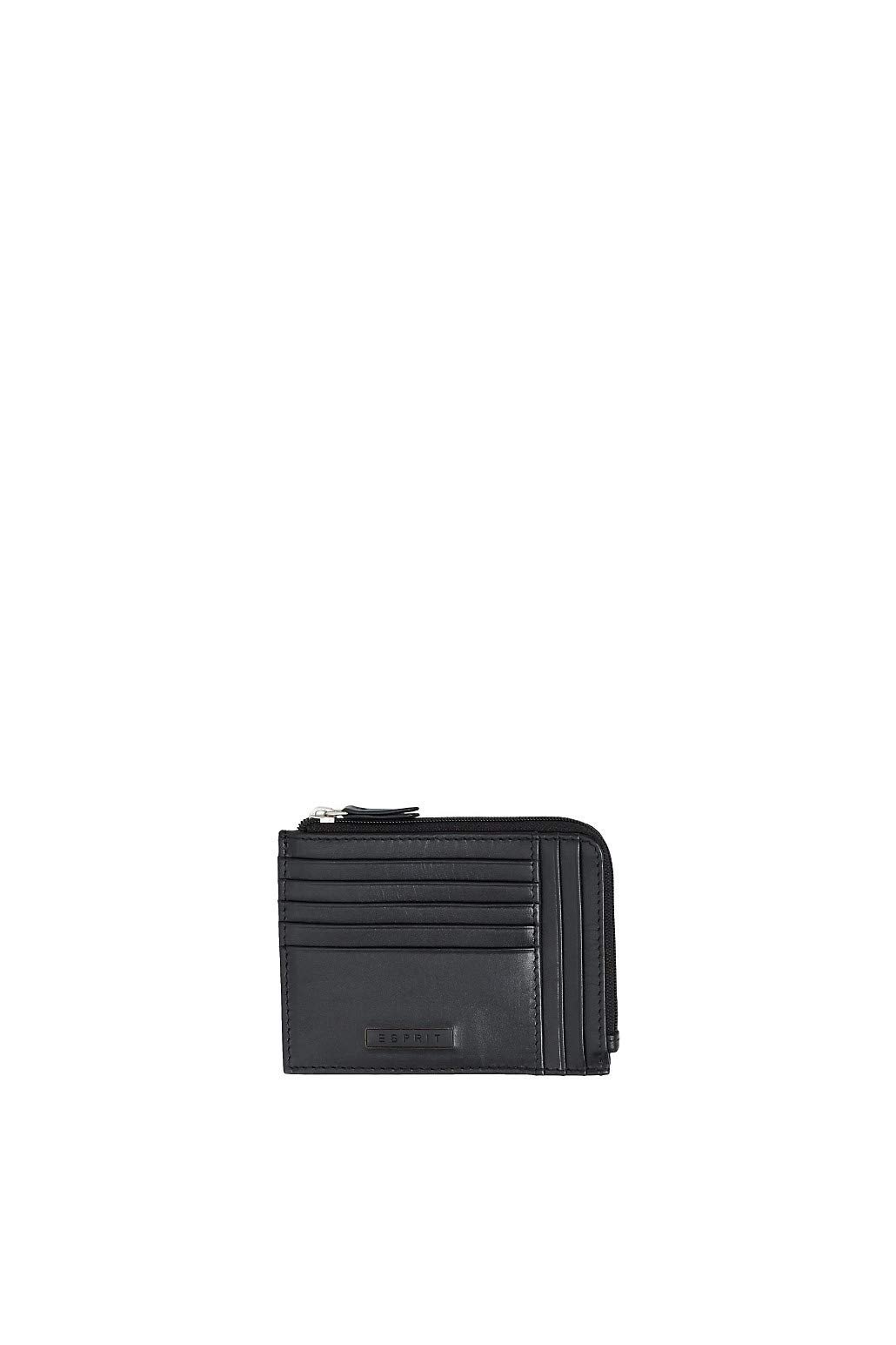 Кошелек ESPRIT Foc Card Zip Holder Black, черный, Минималистичный, фото №1