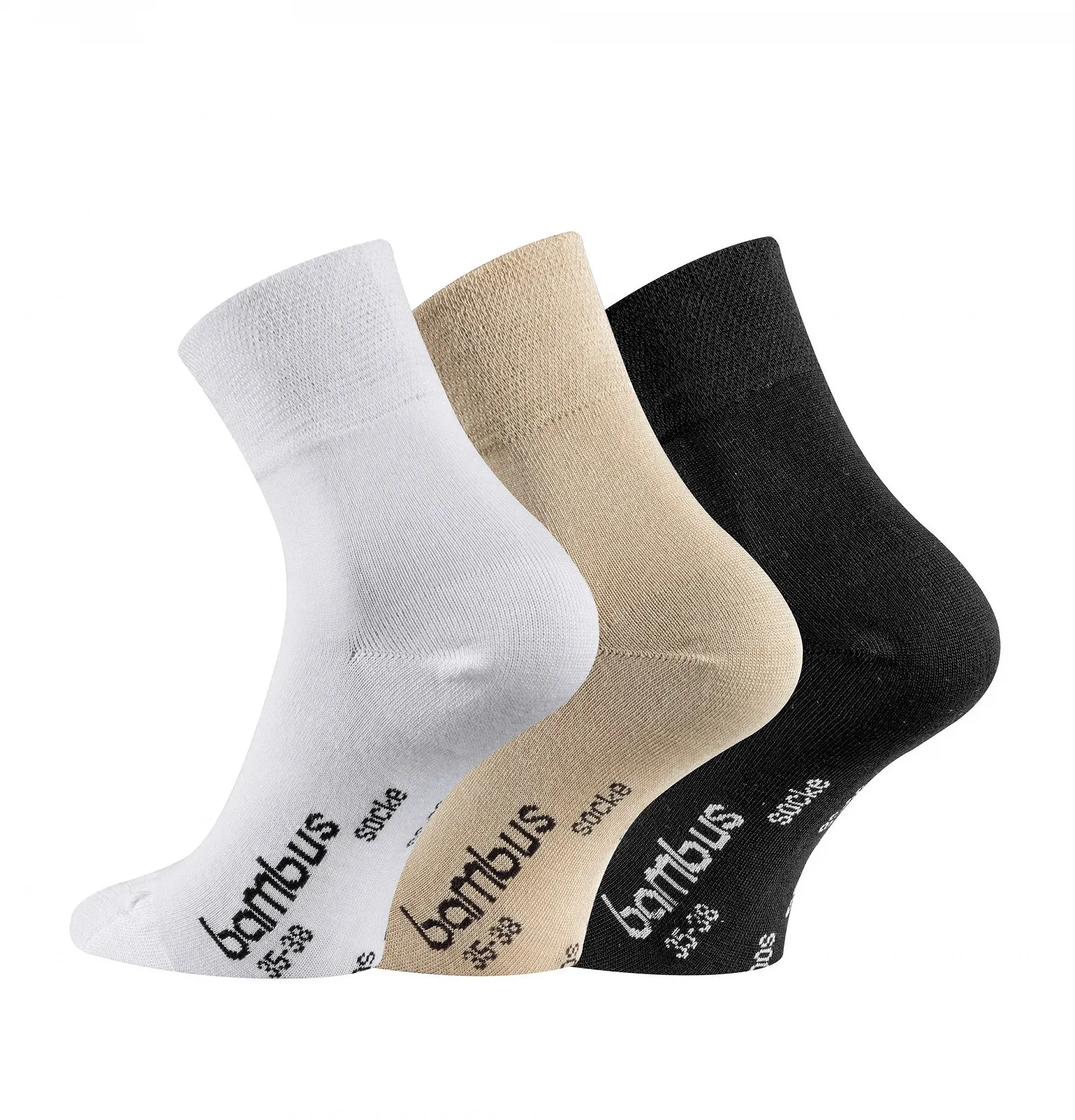 Шкарпетки TippTexx короткі унісекс бамбукові 6 пар, фото №1