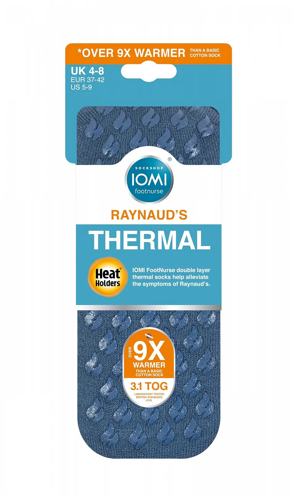 Термошкарпетки IOMI Sockshop Heat Holders Raynaud's 3.1 Tog Теплі, фото №2