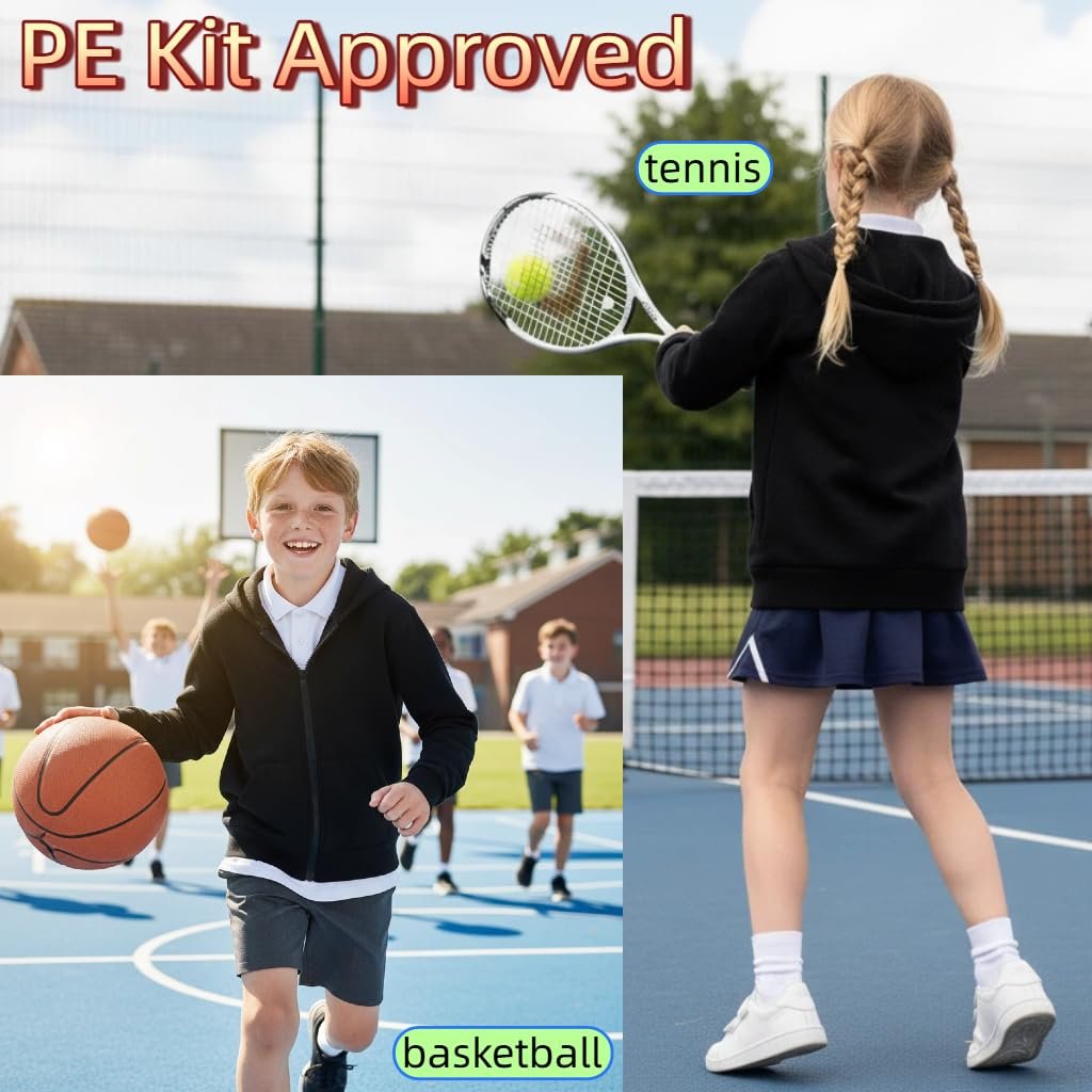 Худі на блискавці Hotfiary для хлопчиків і дівчаток, дитяча бавовняна толстовка з капюшоном, фото №3