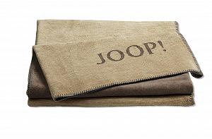 Одеяло Joop! Melange Doubleface I Fluffy Soft Cuddly Cashew Chestnut I Хлопковое одеяло в стиле меланж I Одеяло для дивана 150 x 200 см Коричневый - Фото 1