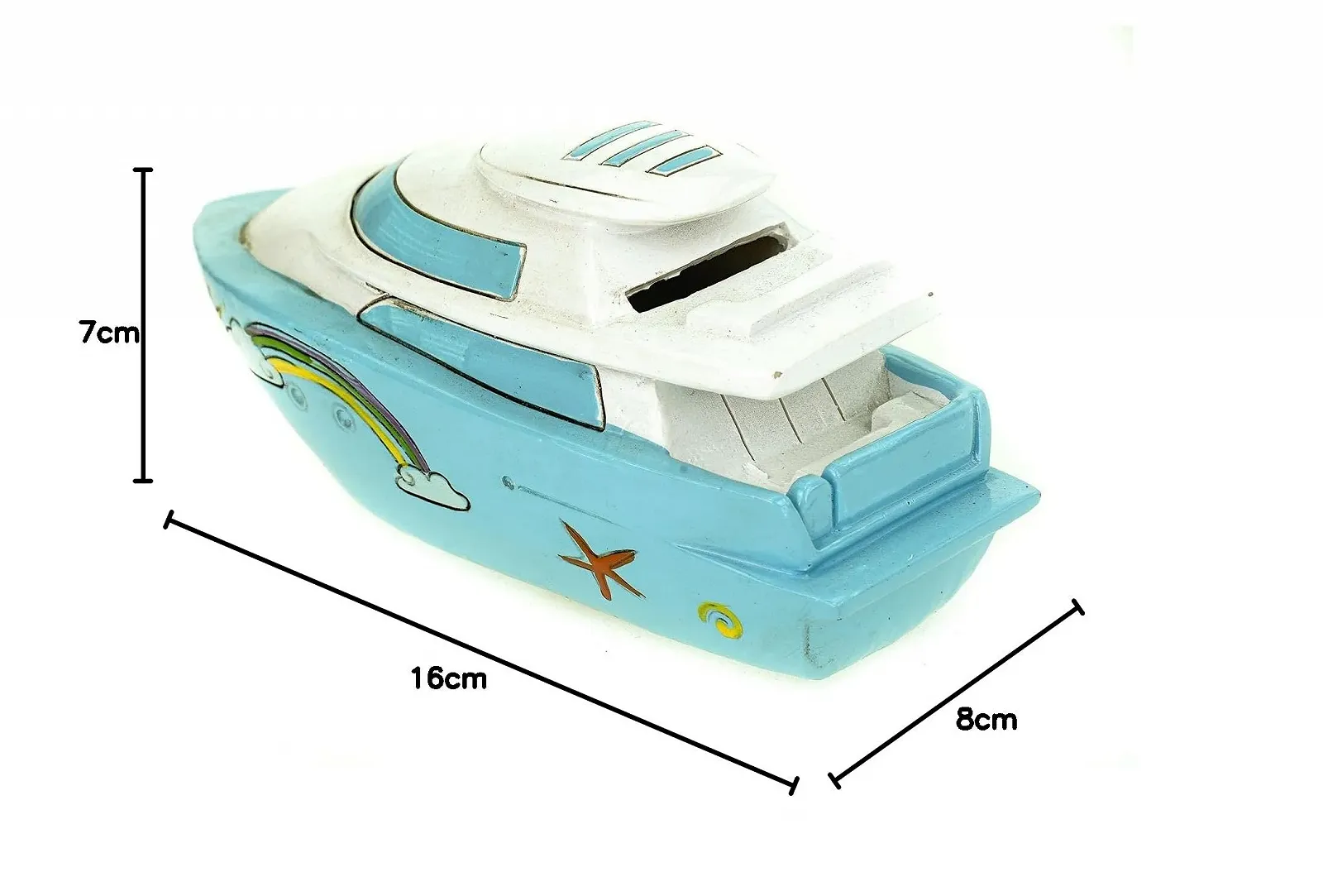 Скарбничка Udo Schmidt GmbH & Co. KG Яхта з веселкою, фото №5