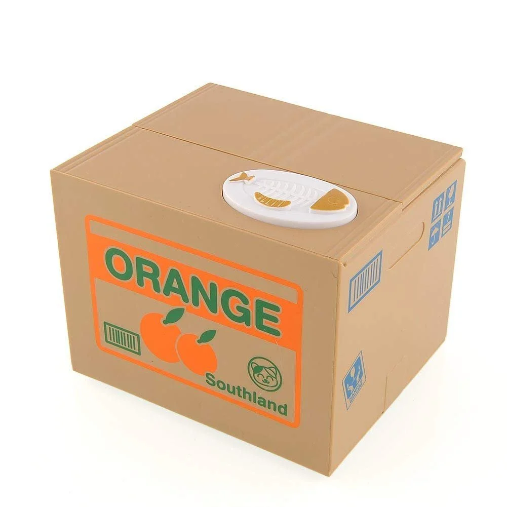 Скарбничка Кіт електронна ABS-пластик на батарейках, фото №2