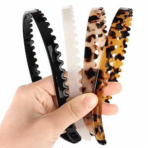 Обруч Aцетатный Леопардовый принт, 4 шт. - Фото 1