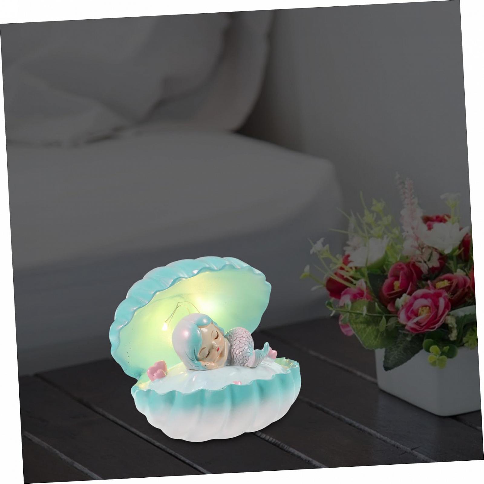 Лампа Housoutil Cute Shell Night Light LED Resin, фото №4 Лампа Housoutil Cute Shell Night Light LED Resin, фото №4