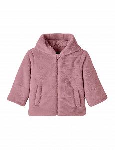 Куртка из искусственного меха NAME IT Nkfmila с капюшоном Pb, короткая - Фото 1