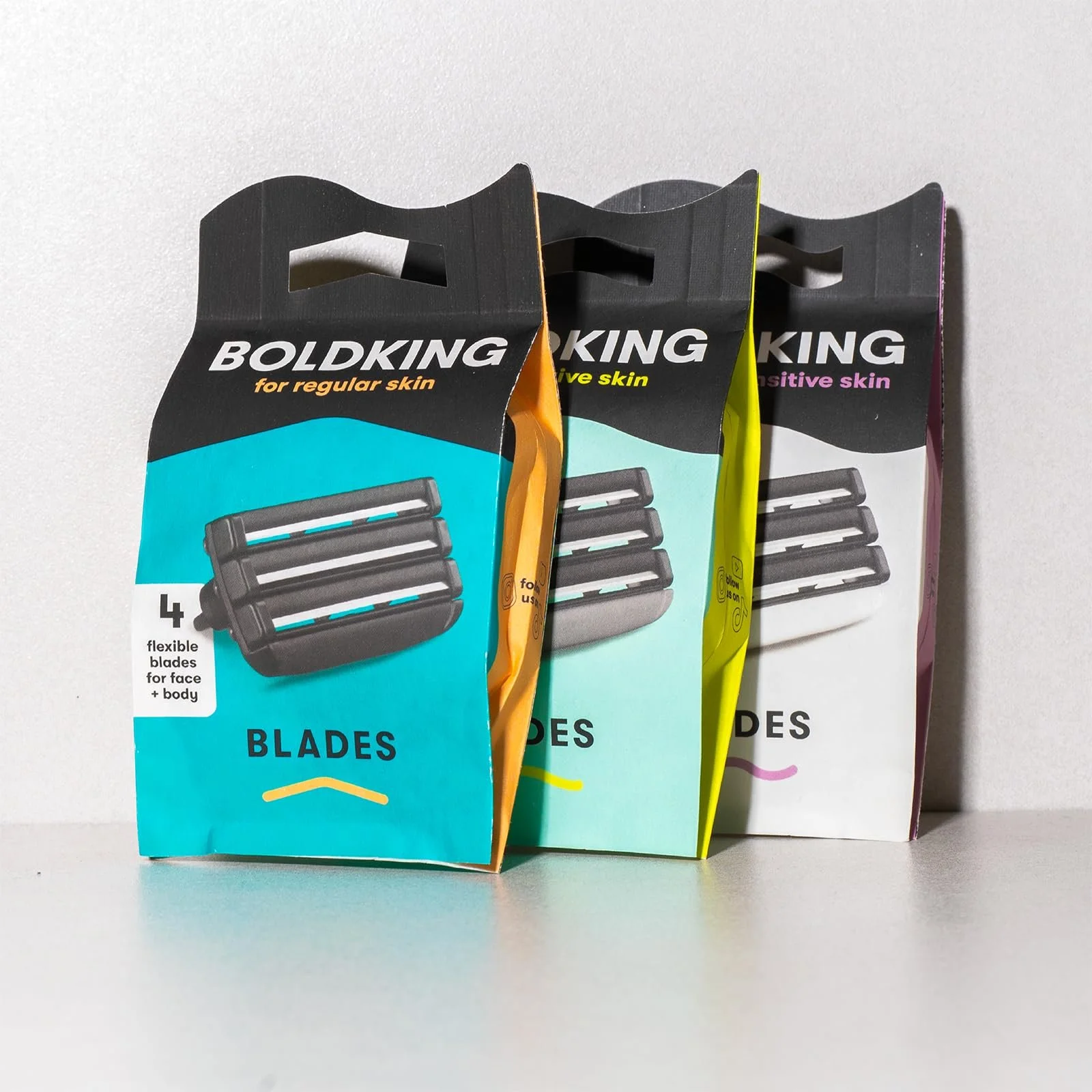 Сменные кассеты для бритья Boldking Extra Sensitive для чувствительной кожи (упаковка из 4 шт), фото №8 Сменные кассеты для бритья Boldking Extra Sensitive для чувствительной кожи (упаковка из 4 шт), фото №8