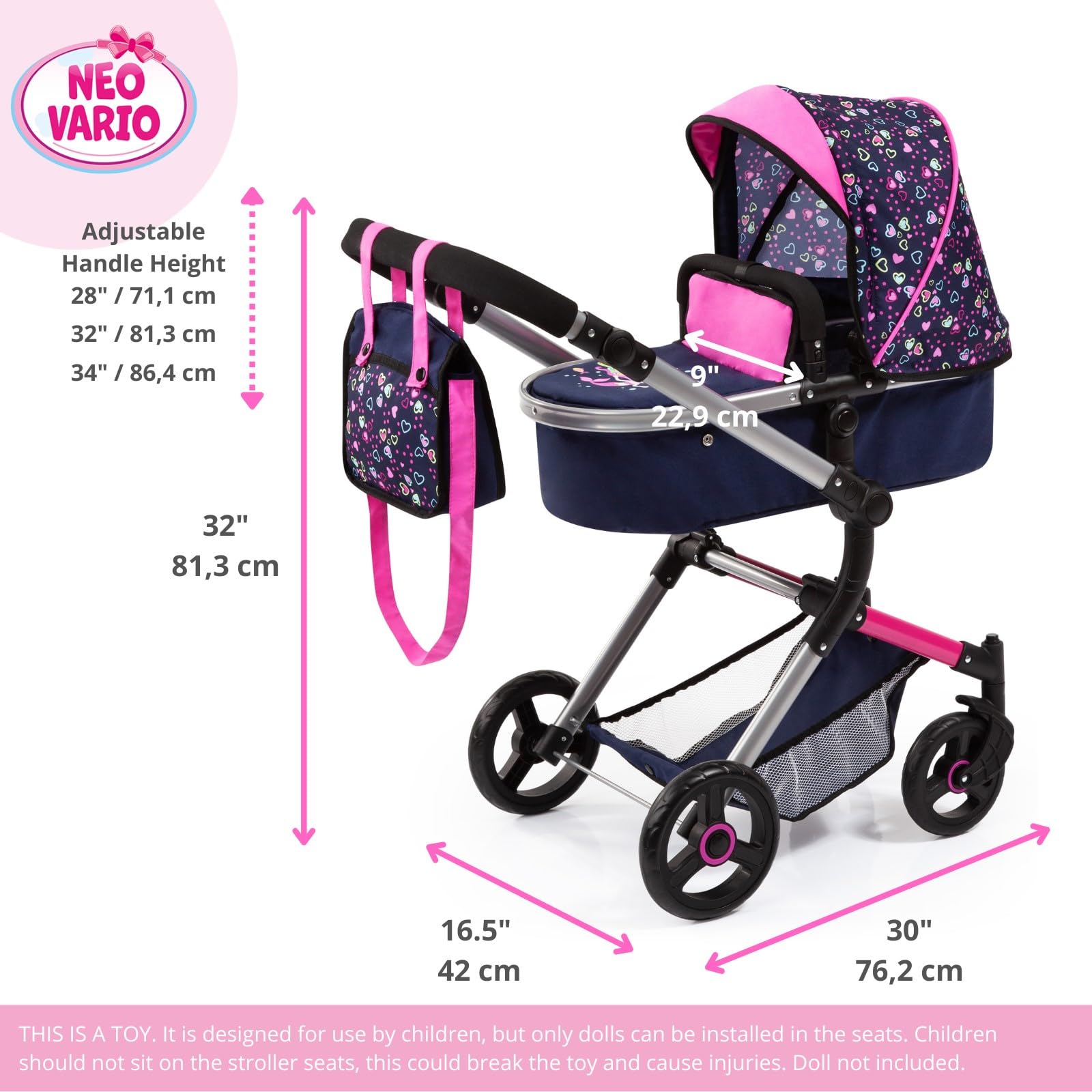 Комбінація Bayer Design Neo Vario 18417AA Немає Характеристики Синій, Рожевий з сучасним малюнком серця, Русалка, фото №2 Комбінація Bayer Design Neo Vario 18417AA Немає Характеристики Синій, Рожевий з сучасним малюнком серця, Русалка, фото №2