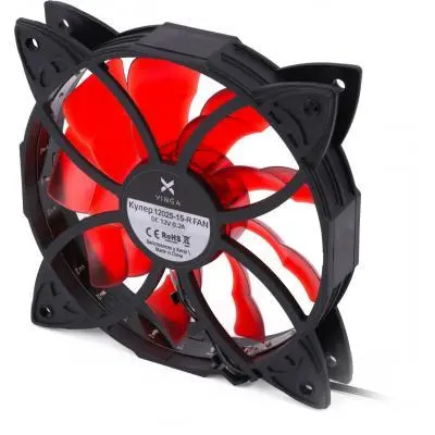 Кулер для корпуса Vinga 12025-15-R, фото №4