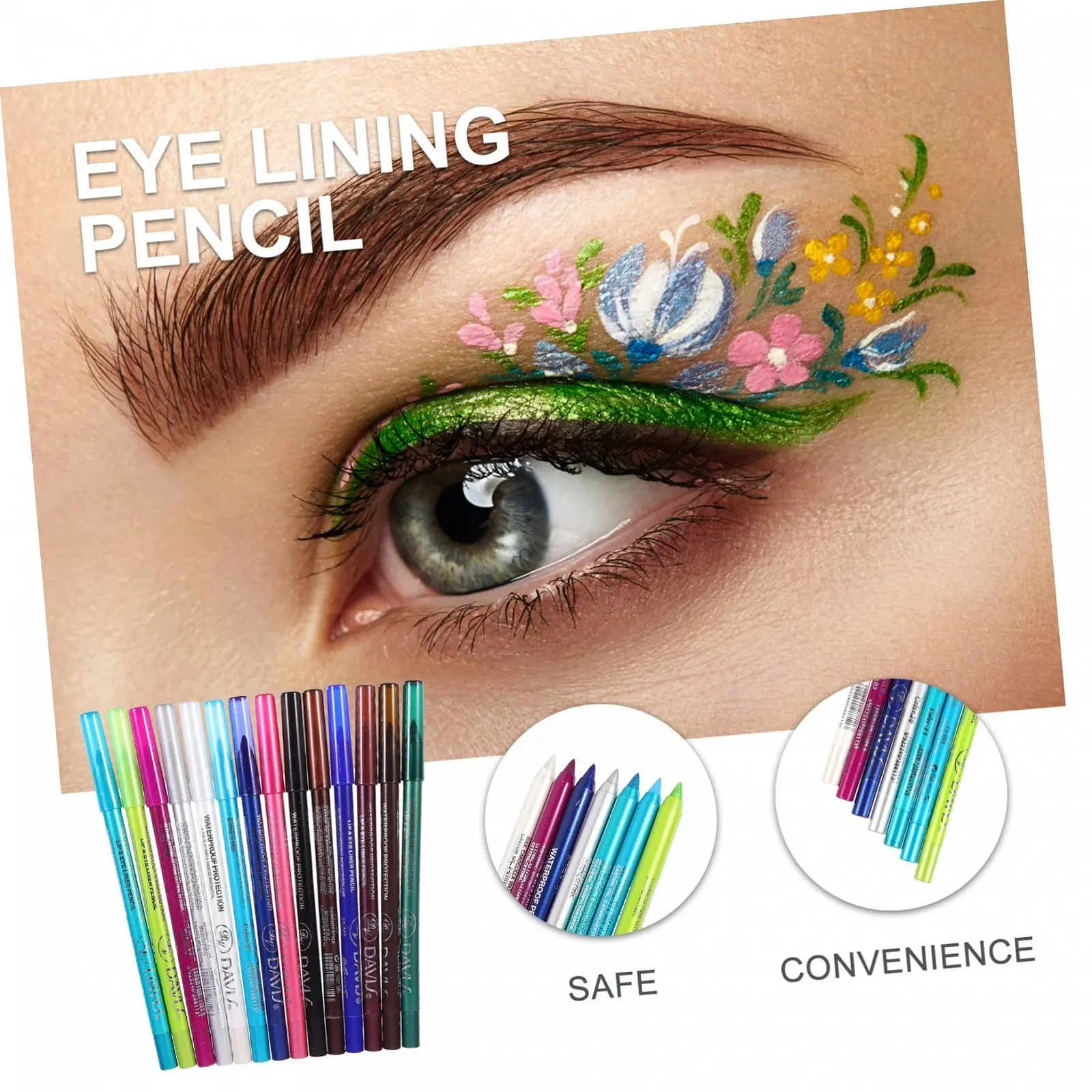 Олівець для очей Mikinona 14St Набір, фото №5 Олівець для очей Mikinona 14St Набір, фото №5