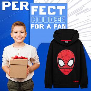 Худи Marvel Spiderman для мальчиков 3-12 лет synthetic.ua - Фото 1