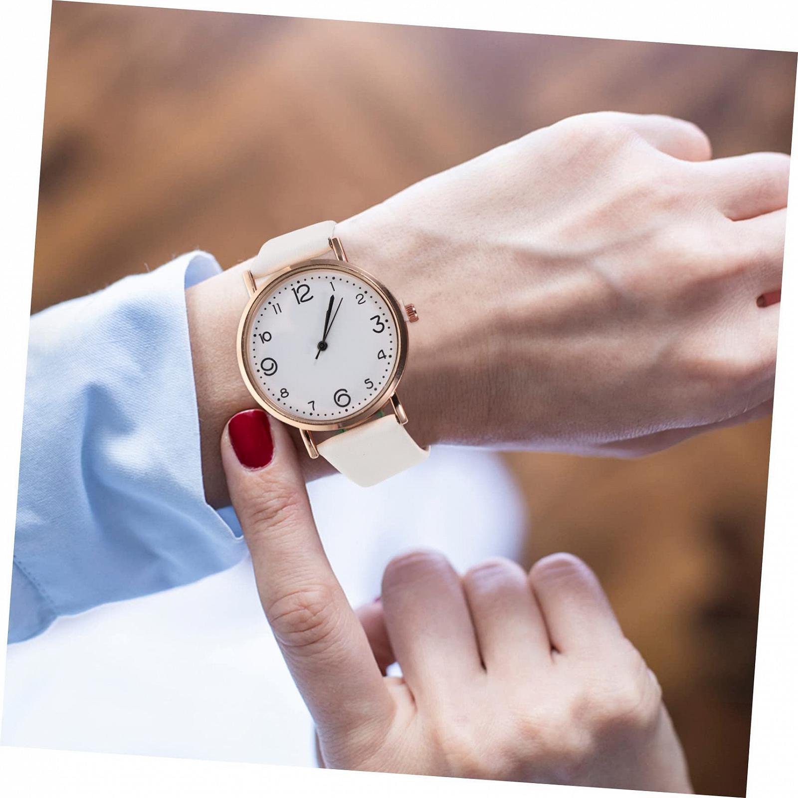 Годинник LIFKOME Жіночий Повсякденний Шкіряний Ремінець PU Класичний Дизайн, фото №8