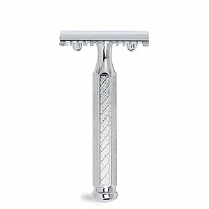 Безопасная бритва MERKUR 41C Classic открытый гребень Хром - Фото 1