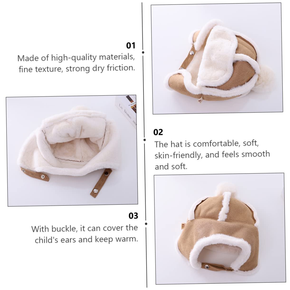 Шапка-вушанка WRITWAA Lei Feng Плюшева, фото №5 Шапка-вушанка WRITWAA Lei Feng Плюшева, фото №5