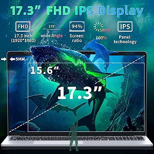 Ноутбук 17.3" Fsjun HL-K701 Intel Celeron N5095 RAM 16GB SSD 1TB Windows 11 (UKR) цена на synthetic.ua - Фото 1 Ноутбук 17.3" Fsjun HL-K701 Intel Celeron N5095 RAM 16GB SSD 1TB Windows 11 (UKR) synthetic.ua - Фото 1