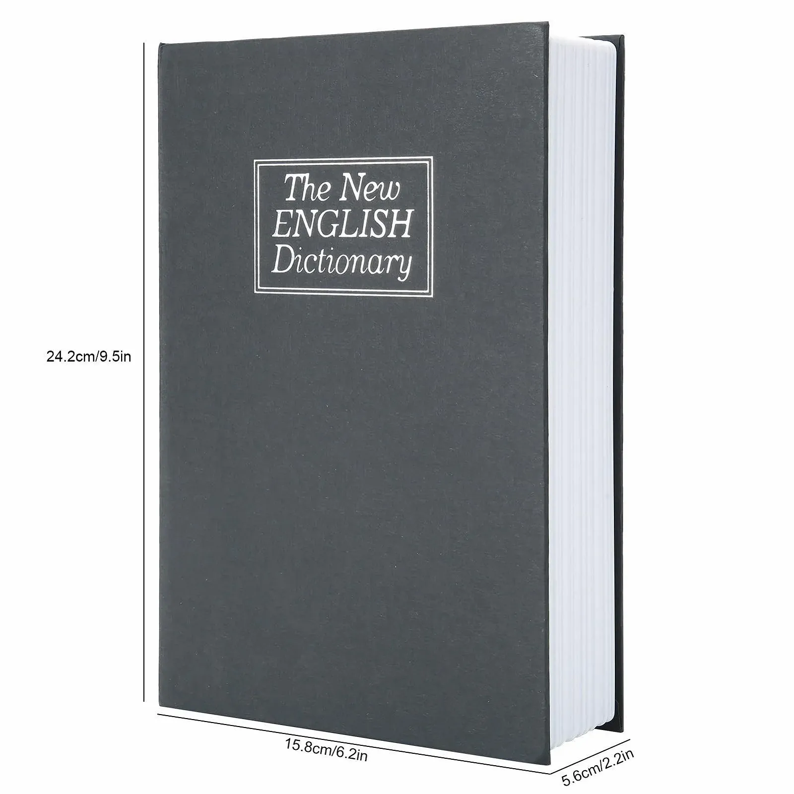 Скарбничка-сейф Tnfeeon у формі книги прихована, фото №9