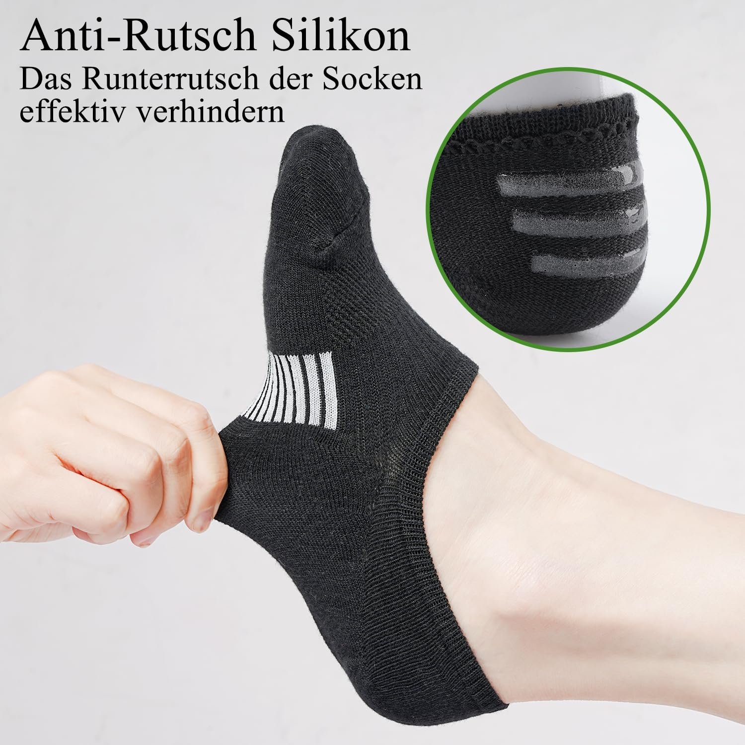 Шкарпетки-слідки Bamboo Жіночі 35-38 39-42 6 пар, фото №4